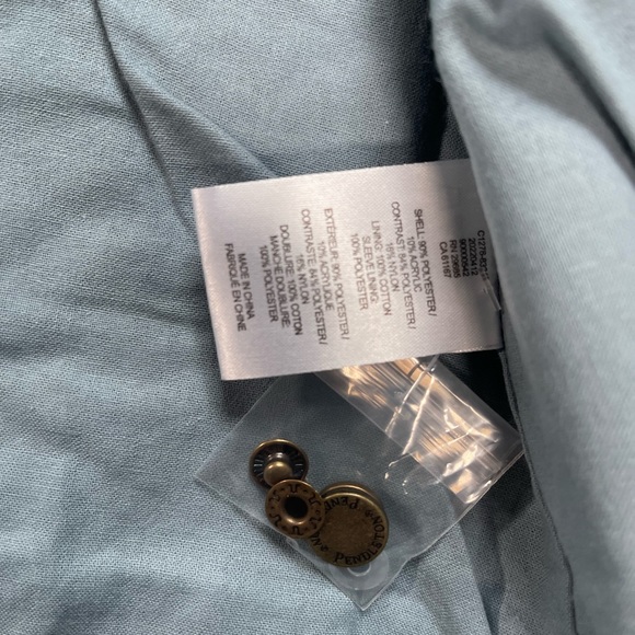 Pendleton Women’s Snap Front Fleece Jacket / Corduroy Trim Brand Nwt - Picture 4 of 6